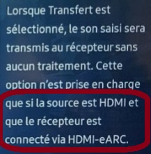 Samsung pas de passthrough