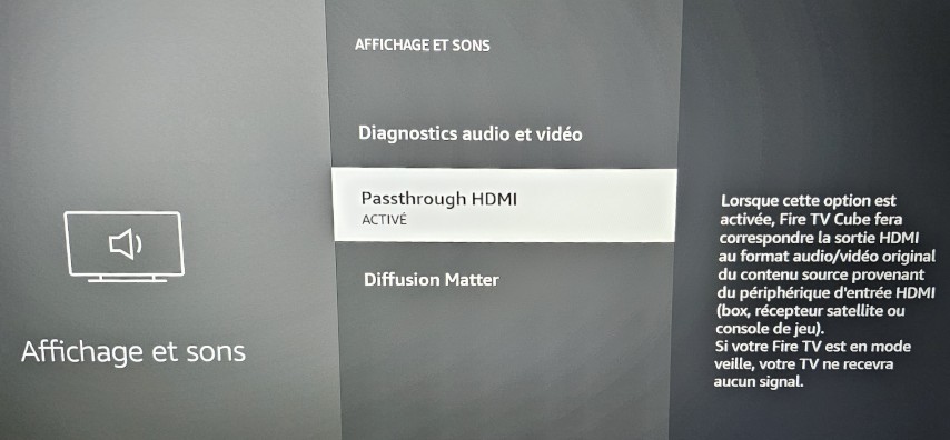 Fire TV Cube Passthrough